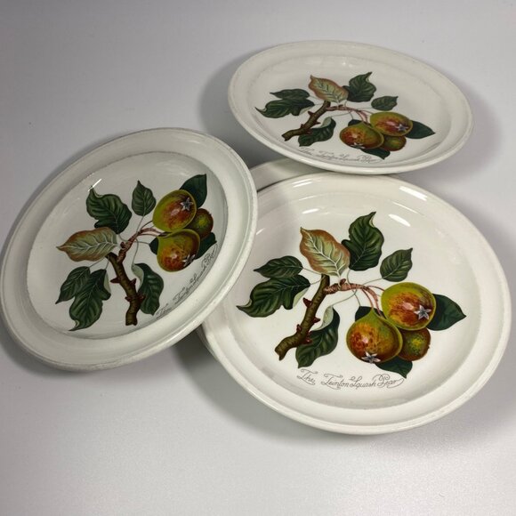 PORTMEIRION 7 .25 side Plate POMONA The Goddess Of Fruit Teinton Squash Pear - Picture 7 of 7